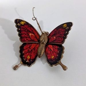 Vintage Butterfly Brooch